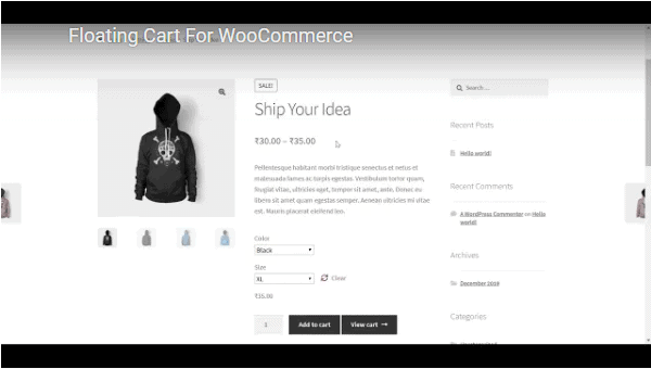 Floating Cart for WooCommerce: Best WooCommerce Mini Cart Extensions