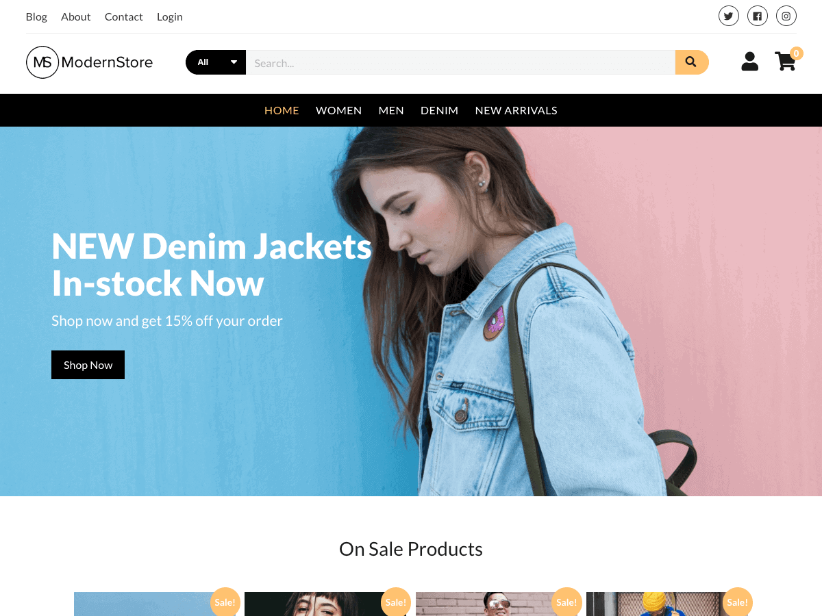 free WordPress eCommerce Themes